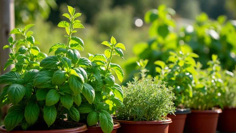 1 Key Trick to Make Your Herb Plants Thrive This Summer, Concept art for illustrative purpose, tags: für üppig - Monok