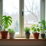 Adapting houseplant care for winter, Concept art for illustrative purpose, tags: zimmerpflanzen im winter - Monok